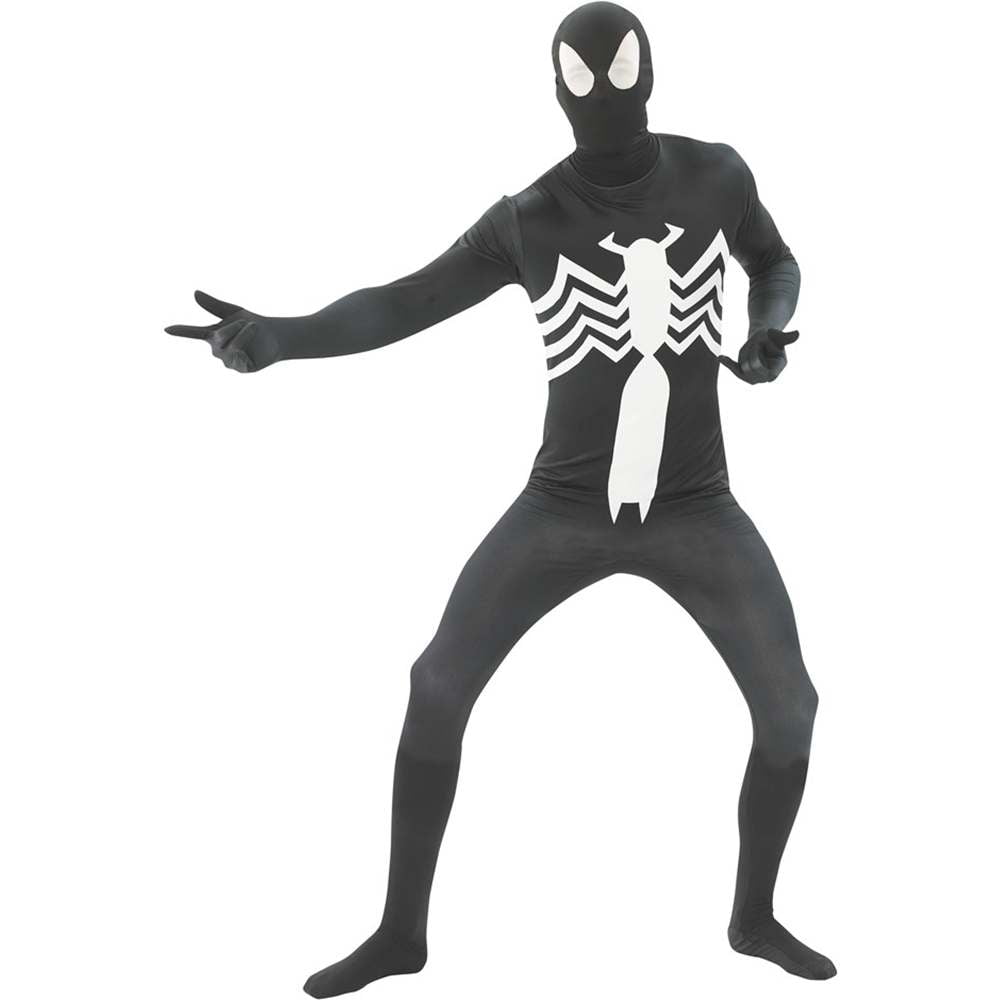 Child Unisex Black Second Skin Costume