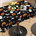thumbnail image 5 of DVKOVI Halloween Tablecloth Ghost Pumpkin Decorative Table Cloth Washable Wrinkle Tables Cover for Party Picnic C One Size, 5 of 9