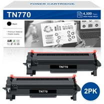 TN770 Toner Cartridge Compatible for Brother TN-770 TN770 High Yield Toner for MFC-L2750DW MFC-L2750DWXL HL-L2370DW HL-L2370DWX Printer (Black, 2-Pack)