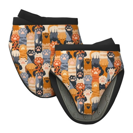 

Matuu Cat Paws for Non-Slip Mini Oven Soft Silicone Mitt 5.9 x5.9