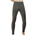 thumbnail image 1 of Mallas térmicas para hombre, mallas térmicas gruesas de terciopelo, Color sólido, suave, para invierno, ropa interior cálida, pantalones Prendas para la parte inferior del cuerpo Negro Gris Tipo 1 Sonducket AP013673-05, 1 of 6