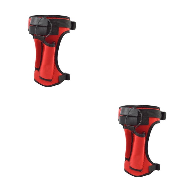 Greeniant Soporte para envolturas de piernas de buceo, buena adherencia con bolsa con correa, polainas ajustables ligeras, cinturón de sujeción Type1 NO1