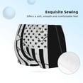 thumbnail image 2 of Rocae Submarine Vintage Flag for Girls' Cotton Boxer Briefs, Soft Mid-rise Panties-X-Large, 2 of 5
