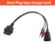 thumbnail image 1 of Cable De Adaptador OBD2, Conector De Diagnóstico De 3 Pin A 16 Pines, Utilizado Para Conectar Herramientas Compatibles Para Interfaz De OBD2 En Un Automóvil De 3 Pines, 1 of 7