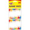 NAME TAGS COLORED PENCILS 36/PK