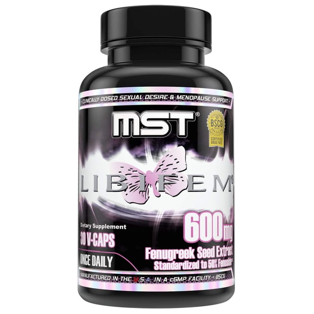 Suplemento MST Libifem Extracto de Semilla de Fenogreco 600 mg 30 Cápsulas