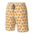 thumbnail image 4 of JUNZAN Ping-Pong Table Tennis Racket Pattern Swim Trunks for Men,Men's Hawaiian Bathing Suit Swimsuits Quick Dry Swimming Board Shorts Beach Shorts with Pockets-Large, 4 of 6