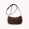 thumbnail image 3 of Bolso Hobo Bandolera Mujer Gamuza Con Correa Ajustable para Viajes, 3 of 9