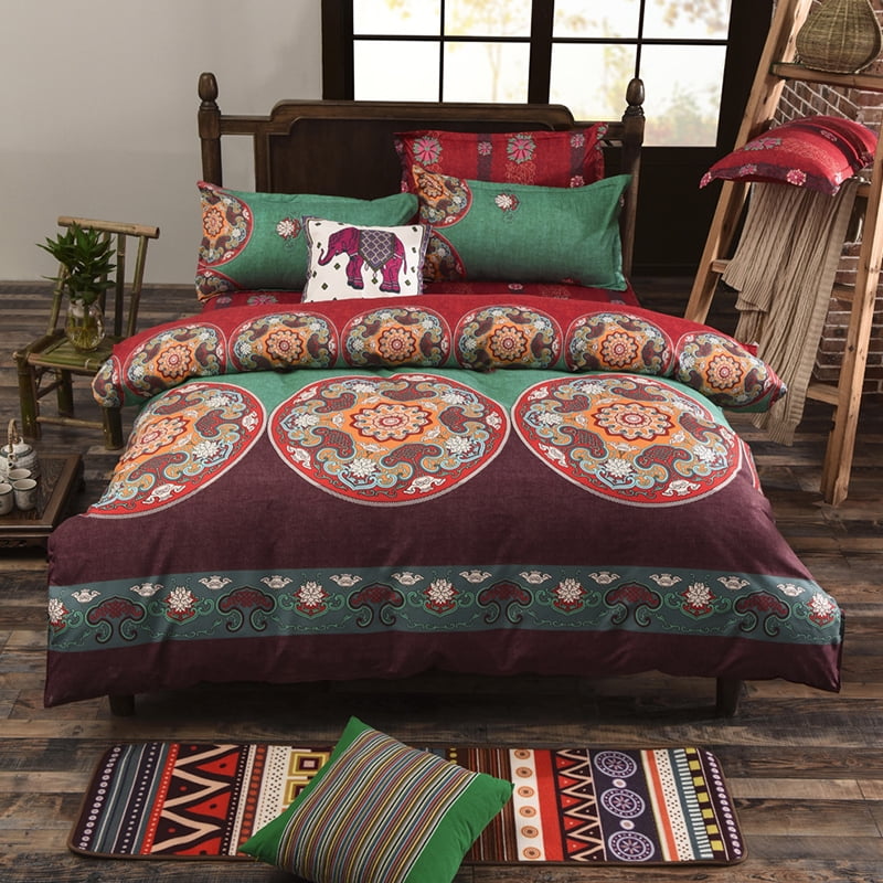 3Pcs Winter Warm Bedding Sets Comforter Quilt Covers Sheet Pillow Case