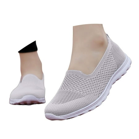 Oyedens Womens Slip on Loafers Lightweight Walking Shoes for Women 2024 Fall Non Slip Work Shoes