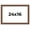 Berry, variant on 24x16 Frame Beige Real Wood Picture Frame Width 1.25 inches | Interior Frame Depth 0.5 inches |