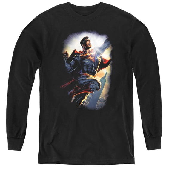 Superman - Ck Superstar - Youth Long Sleeve Shirt - Small