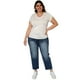 thumbnail image 4 of Playera básica BALAM modelo 0013 Curvy Plus Size Talla Extra Blanco, 4 of 4