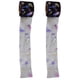 thumbnail image 2 of 2 rollos de tul de 25 yardas con patrón de plumas de colores degradados, malla bronceadora, manualidades decorativas, color negro, 2 of 12