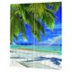 thumbnail image 1 of Cortina Opaca Impermeable para Baños Dibujo de Pya 170x200cm Sunnimix Cortinas de baño, 1 of 8