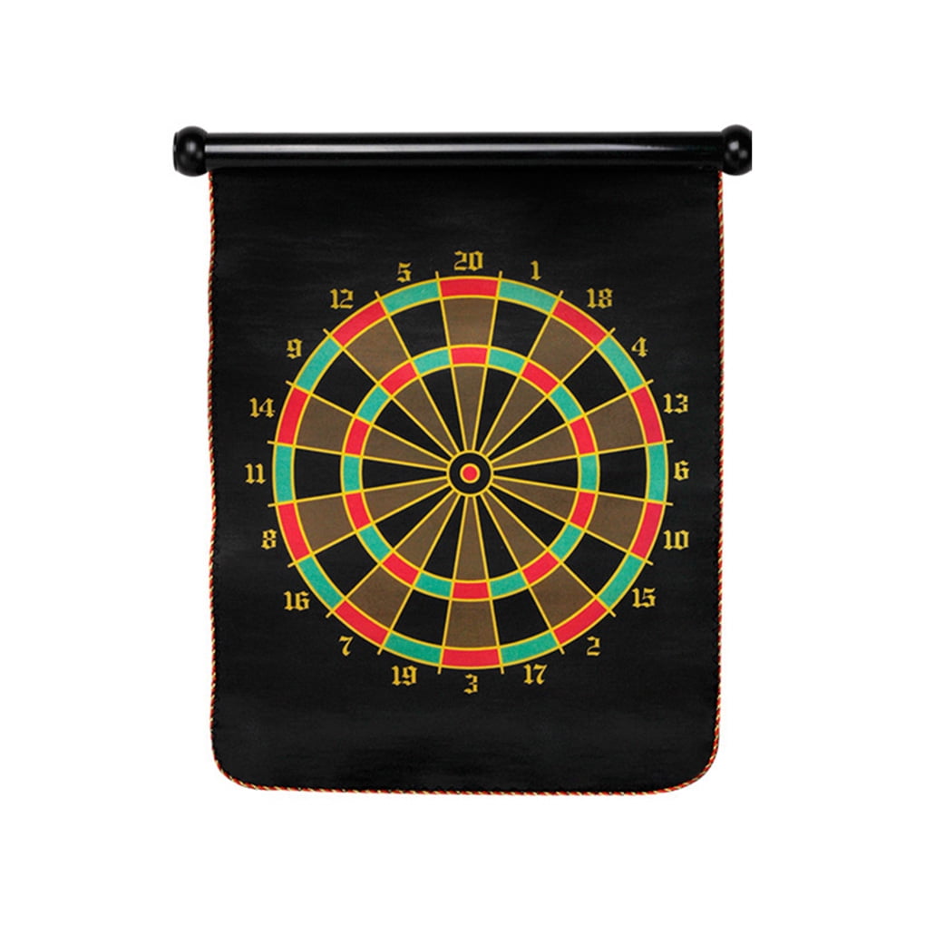 Boyijia 12" Dartboard Sets 4 Reversible Darts Rolling Two