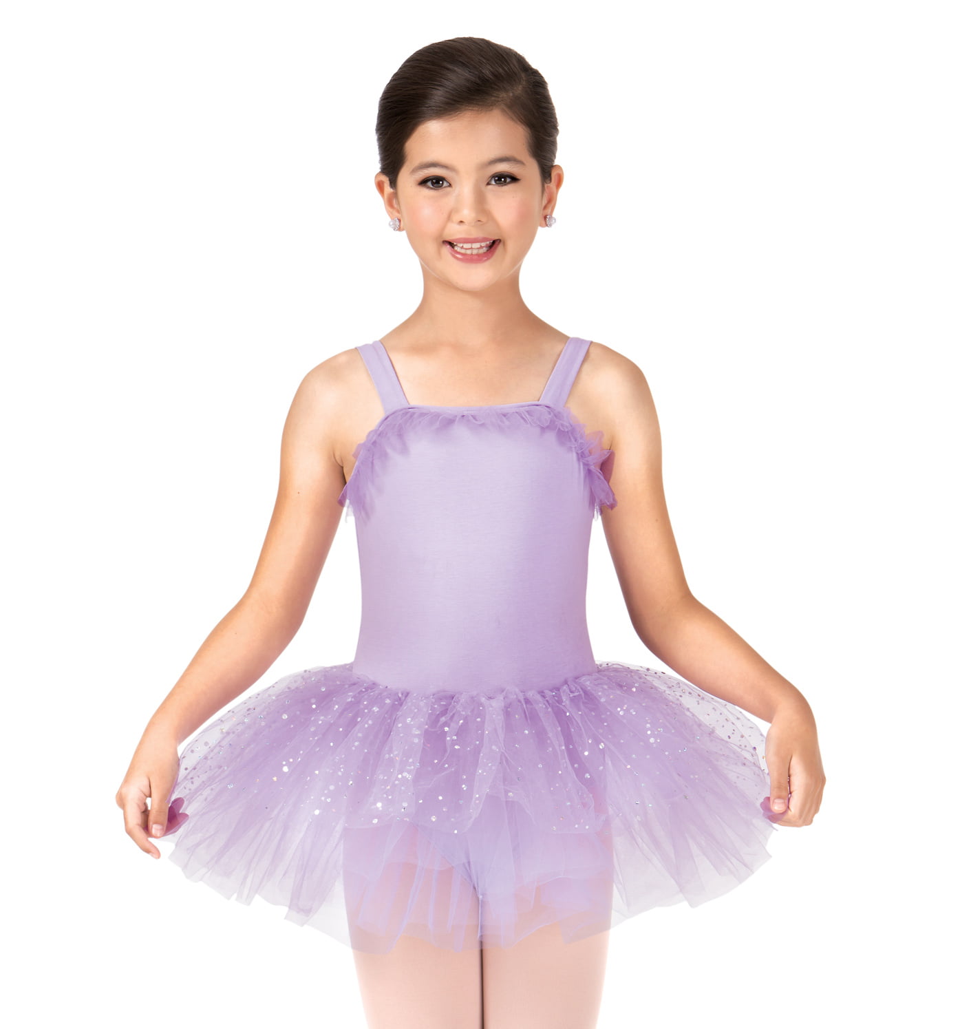 25 Packs, Lavender Rush Dance Princess Ballet Fairy Party Sequin Tutus Skirt Costume Favors Set