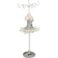 thumbnail image 1 of HELIAHO Charming Jewelry Organizer Human Model Stand, Display Earrings Necklaces, Unique Resin Material, Princess Dress Shape, Convenient and Compact, Versatile Application (Green) CJ911-10737, 1 of 9