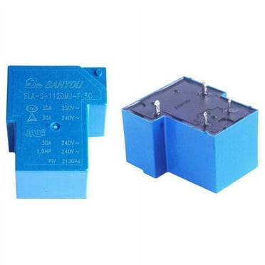 2pcs SLA-S-112DMJ-F-30 12VDC Power Relay 4Pins 30A 250VAC SPST