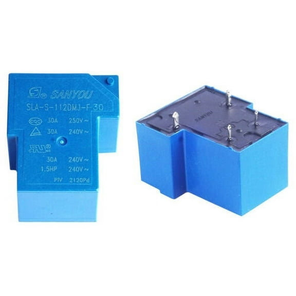 2pcs SLA-S-112DMJ-F-30 12VDC Power Relay 4Pins 30A 250VAC SPST