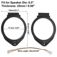 thumbnail image 3 of Anillo espaciador adaptador de altavoz de coche Unique Bargains 6,5' combinación de cables para Chevy Silverado 1500 1999-2007, 3 of 6