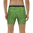 thumbnail image 2 of Men's Boxer Briefs, Kiwi Fruit Soft and Breathable Mens Underwear Boxer Briefs With Widen Waist, 2 of 5