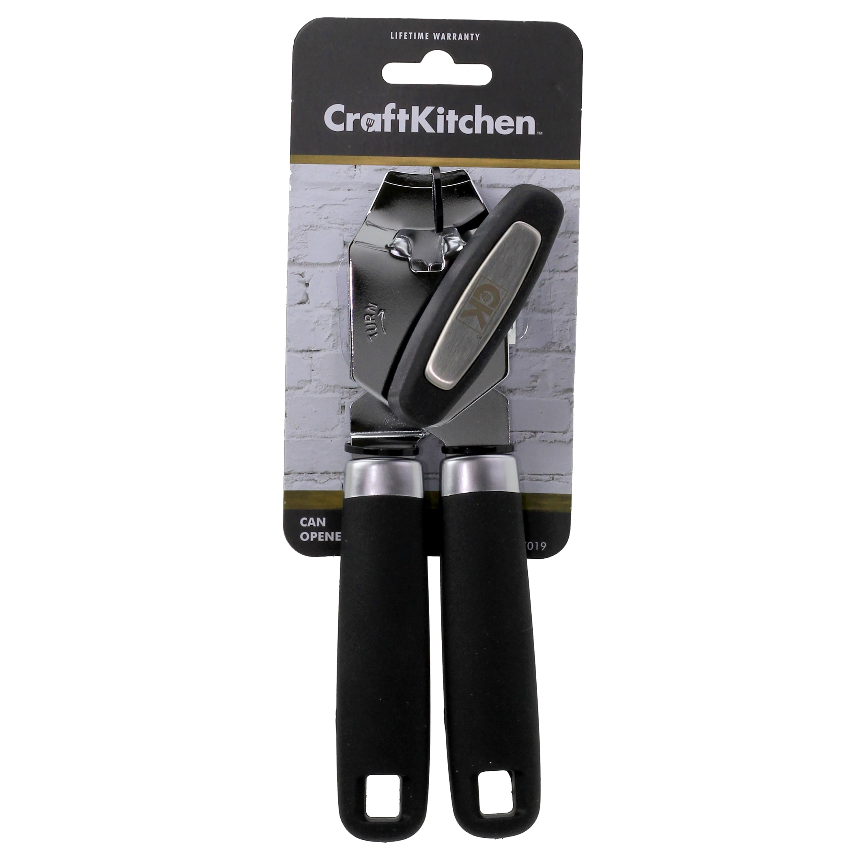 Cooking Concepts Black Plastic Grip Can Openers
