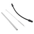 thumbnail image 1 of Coffee Machine Milk Tube, Coffee Machine Frother Hose Perfect Fit Stainless Steel with Cleaning Brush for Replacement, 1 of 7