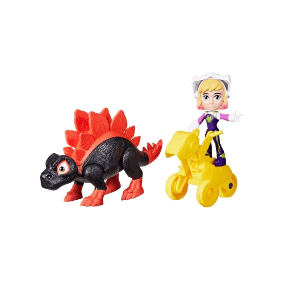Marvel Dino-Webs Dino Spin & Ghost-Spider Action Figure 2-Pack