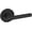 Black, variant on Baldwin 5138190PRIV 5138 Privacy Door Lever Set - Black
