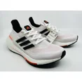 thumbnail image 2 of Adi-das Ultraboost 21 J Running Gym Sneaker White Red Size 5.5 GX2560, 2 of 6