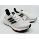 thumbnail image 2 of Adi-das Ultraboost 21 J Running Gym Sneaker White Red Size 5.5 GX2560, 2 of 6