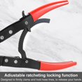 thumbnail image 3 of 3PCS Hose Pincher Pliers  8/10/12inch Metal Steel Locking Ratcheting Hose Pinch Off Pliers for Automotive Hose Lines  Radiator Lines  Fuel Lines  Coolant Lines, 3 of 8