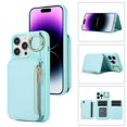 thumbnail image 1 of MesaSe 15/15Plus/15Pro/15PM Leather Case  Phone Protector Case Hanging Cord Multi Card Bag Convenient Payment Phone Case, 1 of 6