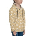 thumbnail image 3 of Daiia Daisies Flowers for Boys Fashion Hoodies & Sweatshirts with Kangaroo Pocket,Hooded Sweatshirt for Kid, Breathable& Moisture Wicking-Medium, 3 of 6