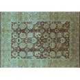 thumbnail image 1 of Ahgly Company Indoor Rectangle Oriental Light Blue Traditional Area Rugs, 5' x 7', 1 of 4