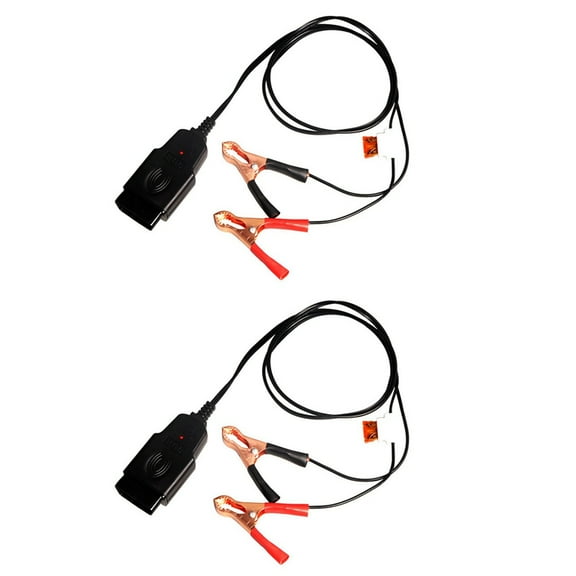 2X OBD2 ECU Connector Battery Saver Auto ECU Memory Savers Automotive Emergency Electrical Plug Car Fuel Save B