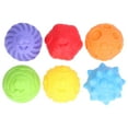 thumbnail image 1 of Pelotas sensoriales para apretar con textura 3D y pinchos para masajear y aliviar el estrés, juguetes para fiestas infantiles., 1 of 14