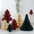 thumbnail image 2 of Adornos para árbol de Navidad, bolas de papel en forma de panal, plegables, hechos a mano, para escritorio, estilo Ins de alta gama, 2 of 5