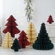 thumbnail image 2 of Adornos para árbol de Navidad, bolas de papel en forma de panal, plegables, hechos a mano, para escritorio, estilo Ins de alta gama, 2 of 5