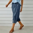 thumbnail image 6 of Shwomsmer Women's Pants Jogging Pants for Women Women's Capri Pants Women Pants Women's Casual Pants & Capris Flowy Pants for Women, 6 of 8