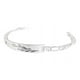 thumbnail image 3 of JOYARIS Pulsera Mujer Esclava Fígaro Plata925 Placa Diamantada 4 Mm Talla Largo/Ancho:20 cm x 4 mm PT-0000295, 3 of 5