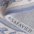 thumbnail image 6 of Safavieh Chelsea Alecia Geometric Area Rug, Ivory/Light Blue, 7'6" x 9'6" Oval, 6 of 11