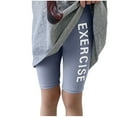 thumbnail image 1 of Odeerbi 4-14 Años Niñas Pantalones Cortos de Bicicleta Yoga Bermudas Pantalones Cortos Workout Dance Athletic Sports Pantalones Cortos Verano Cómodo Leggings Cartwheel Pantalones Cortos, 1 of 6