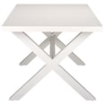 thumbnail image 5 of Safavieh Core Modern Aluminum Outdoor Dining Table, White, 5 of 10