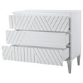 thumbnail image 3 of Uttermost Colby Contemporary MDF and Wood Drawer Chest in White, 3 of 5