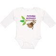 thumbnail image 3 of Inktastic Future Actuary Boys or Girls Long Sleeve Baby Bodysuit, 3 of 5