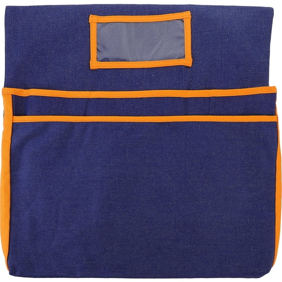Storage Bags Chair Pockets Seat Sacks for Classroom Chairs Thicken Chair Sack Chair Back Organizer Name Denim
