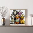 thumbnail image 3 of Rompecabezas PICKFORU Gato 1000 Piezas Arte Abstracto Colorido, 3 of 7