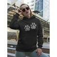 thumbnail image 2 of Woof Hoodie Women -GoatDeals Designs, Female Medium, 2 of 4